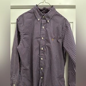 Polo Ralph Lauren Button Down Slim Fit Shirt, Size L